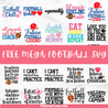 FREE Mega Football SVG - PNG - EPS - DXF